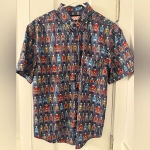 IRON MAN “HALL OF ARMOR” KUNUFLEX Short Sleeve Shirt